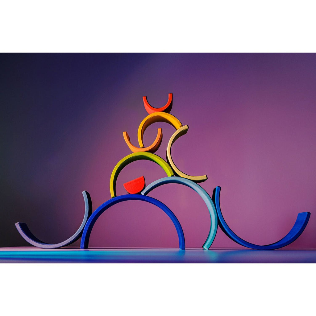 Maison Rue - Large Wooden Rainbow