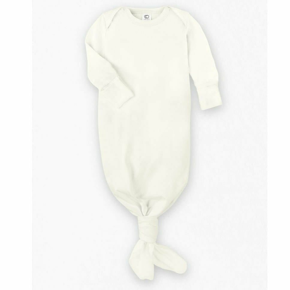 Colored Organics Infant Gown Natural