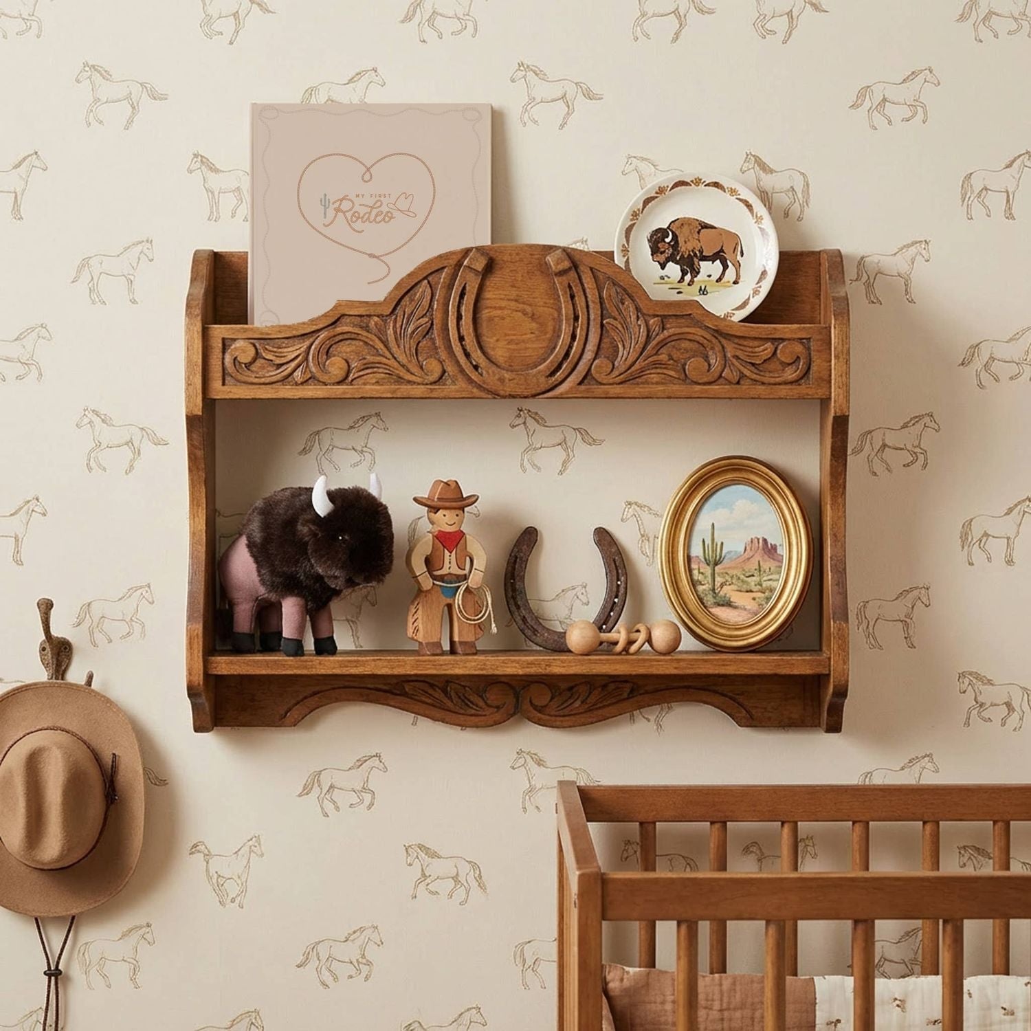 Lucy Darling My First Rodeo Baby Memory Book