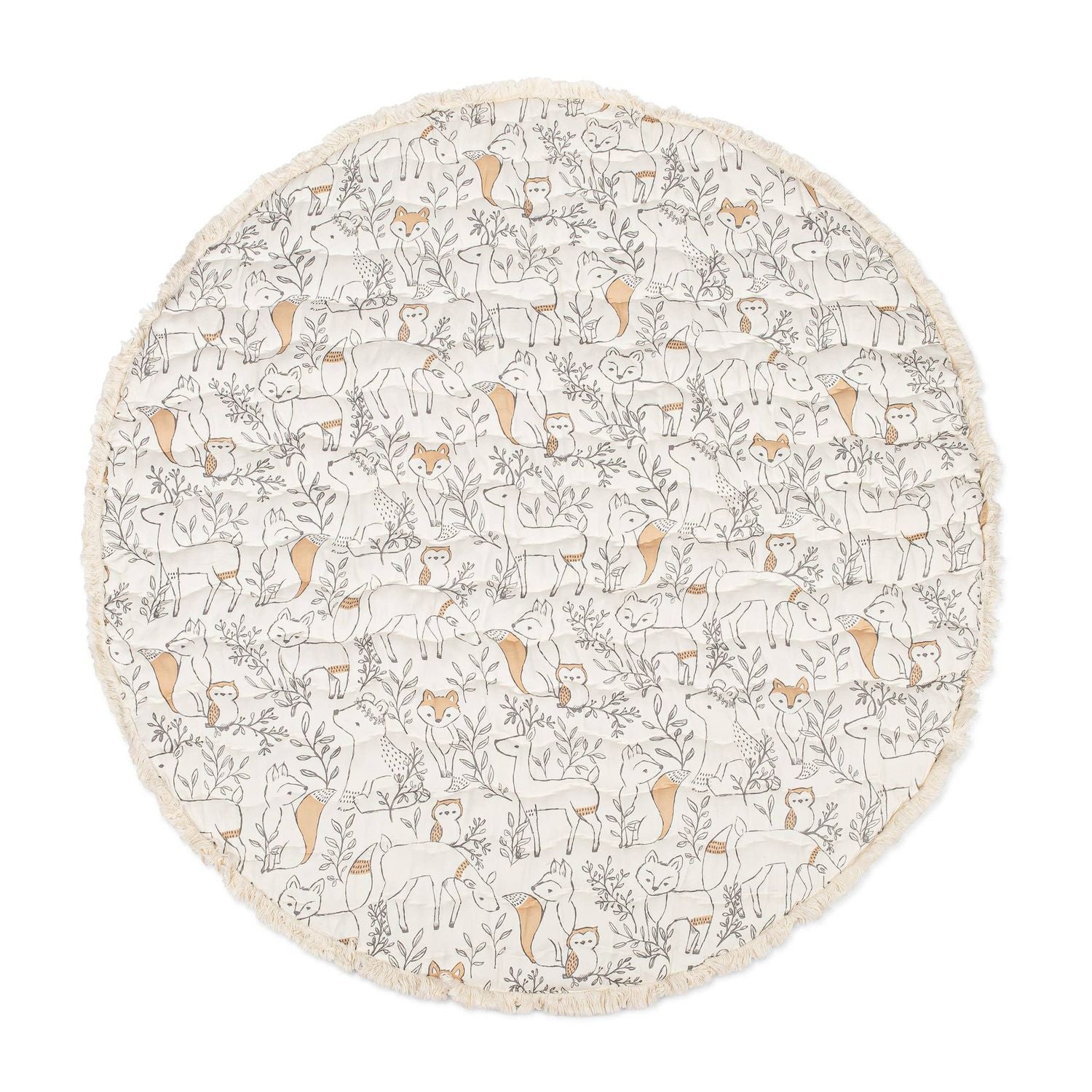Crane Baby Ezra Quilted Playmat (Woodland)