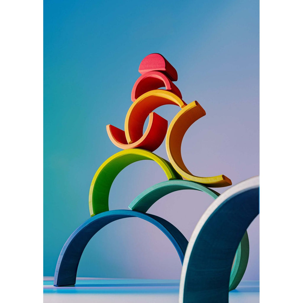 Maison Rue - Large Wooden Rainbow