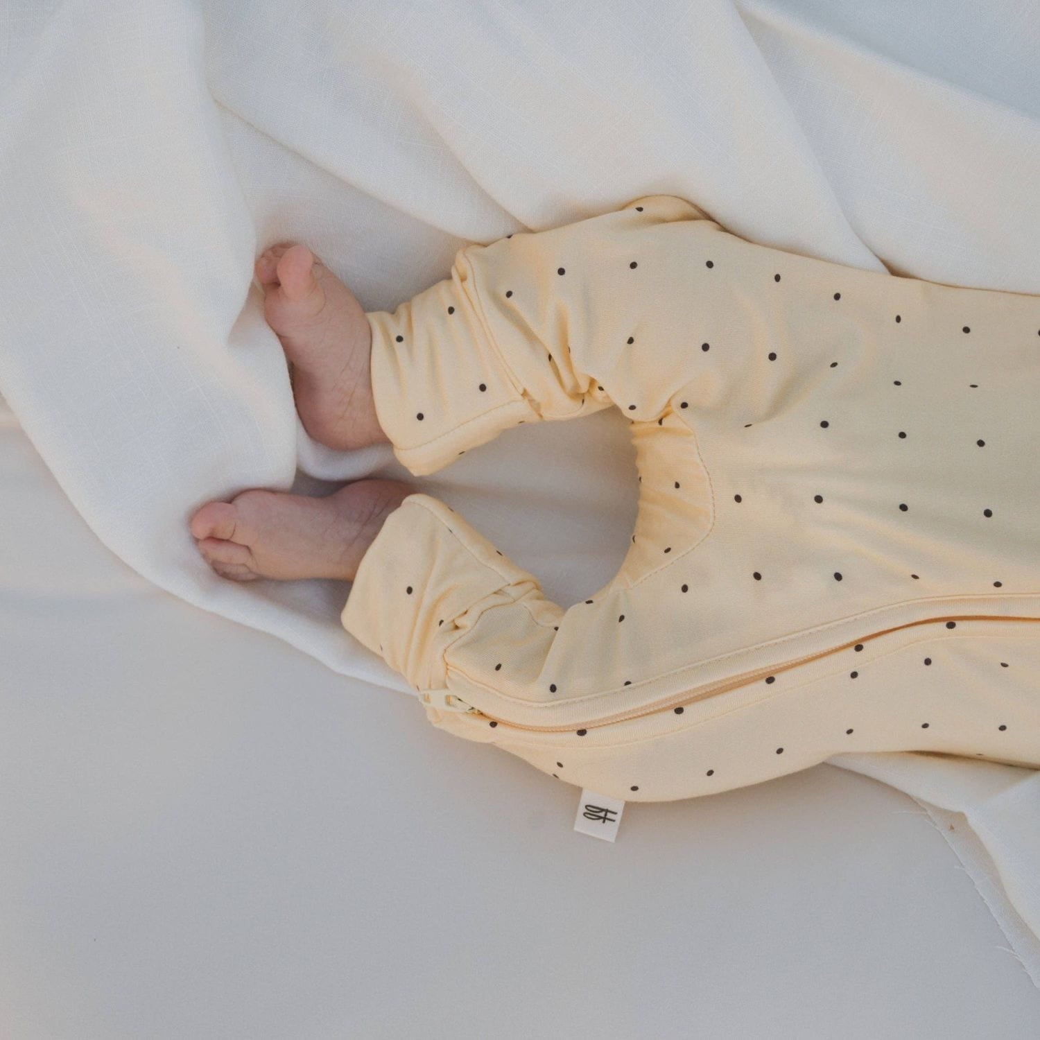 Forever French Baby - Bamboo Zip Pajamas - Veda
