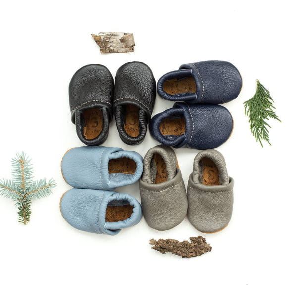 Starry Knight Baby and Toddler Moccasins- Big Sky