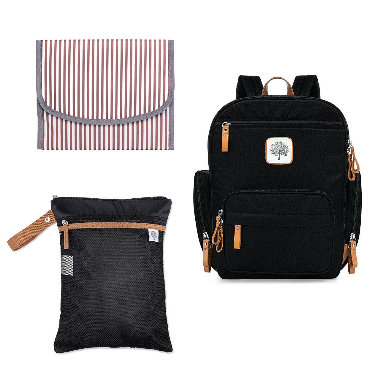 Parker Baby Company On-the-go Gift Set: Black
