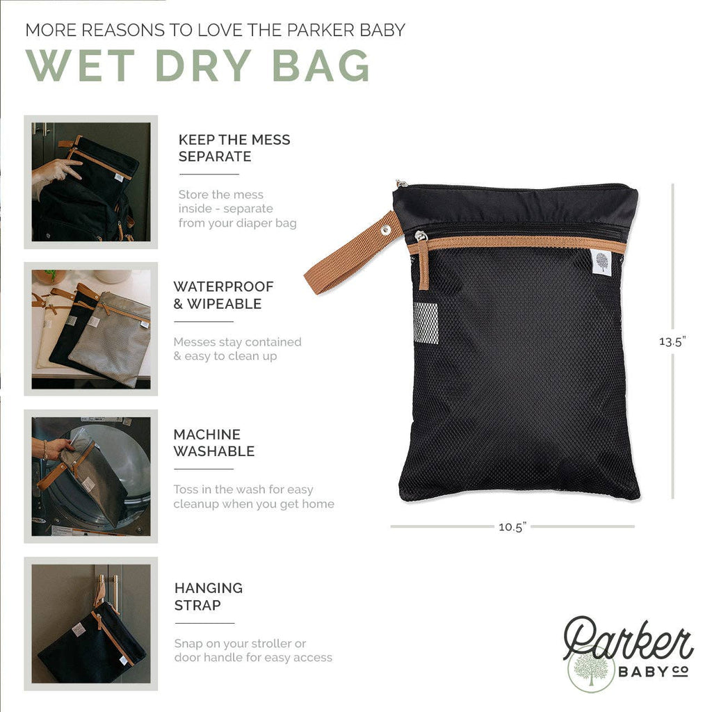 Parker Baby Company On-the-go Gift Set: Black