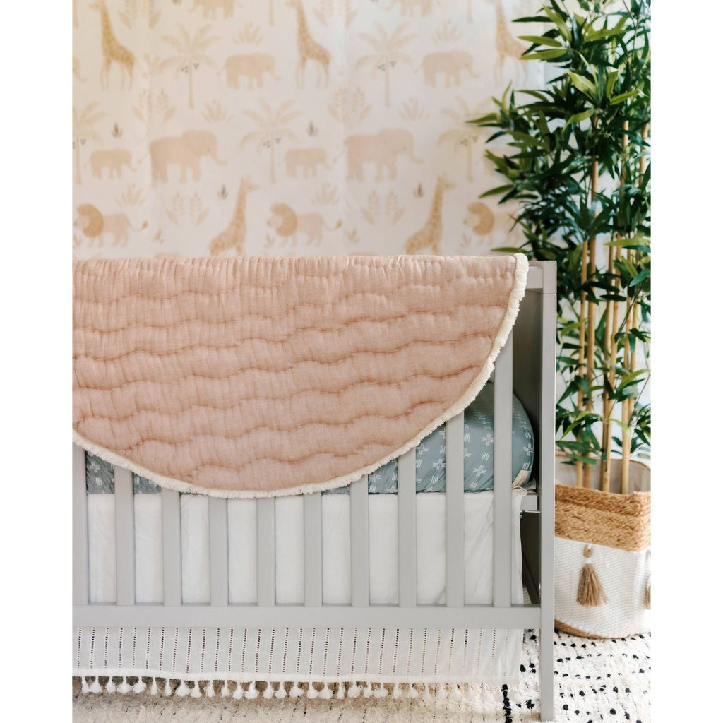 Crane Baby Ezra Quilted Playmat (Woodland)