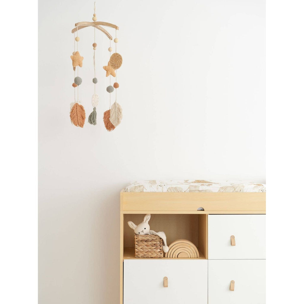 Crane Baby Willow Leaf Nursery Ceiling Hanging Decor