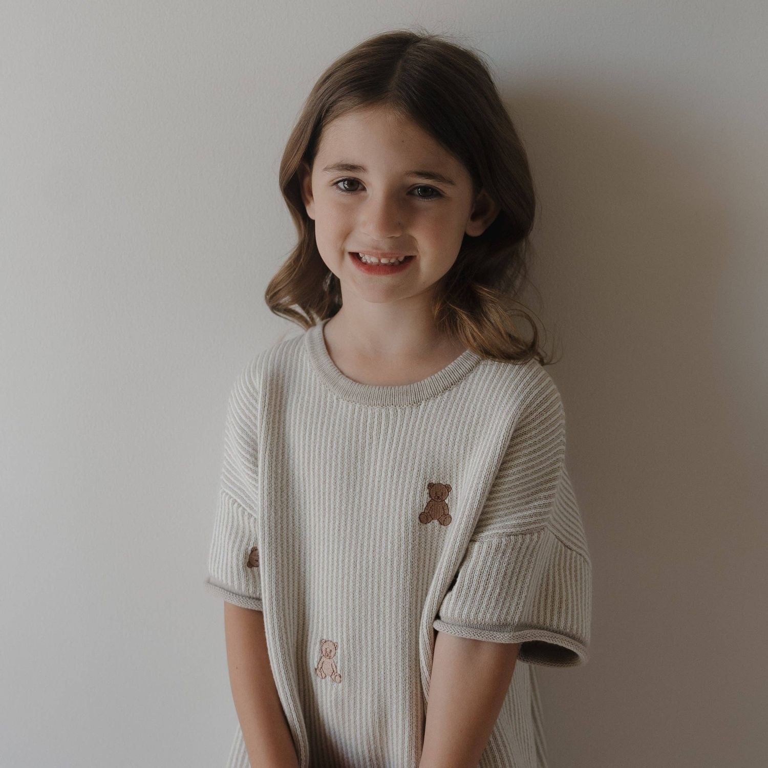 Forever French Knit Short Set- Teddy