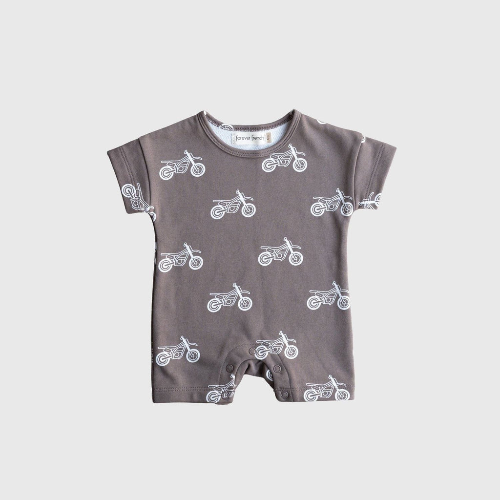 Forever French Terry Romper | Dirt Bike