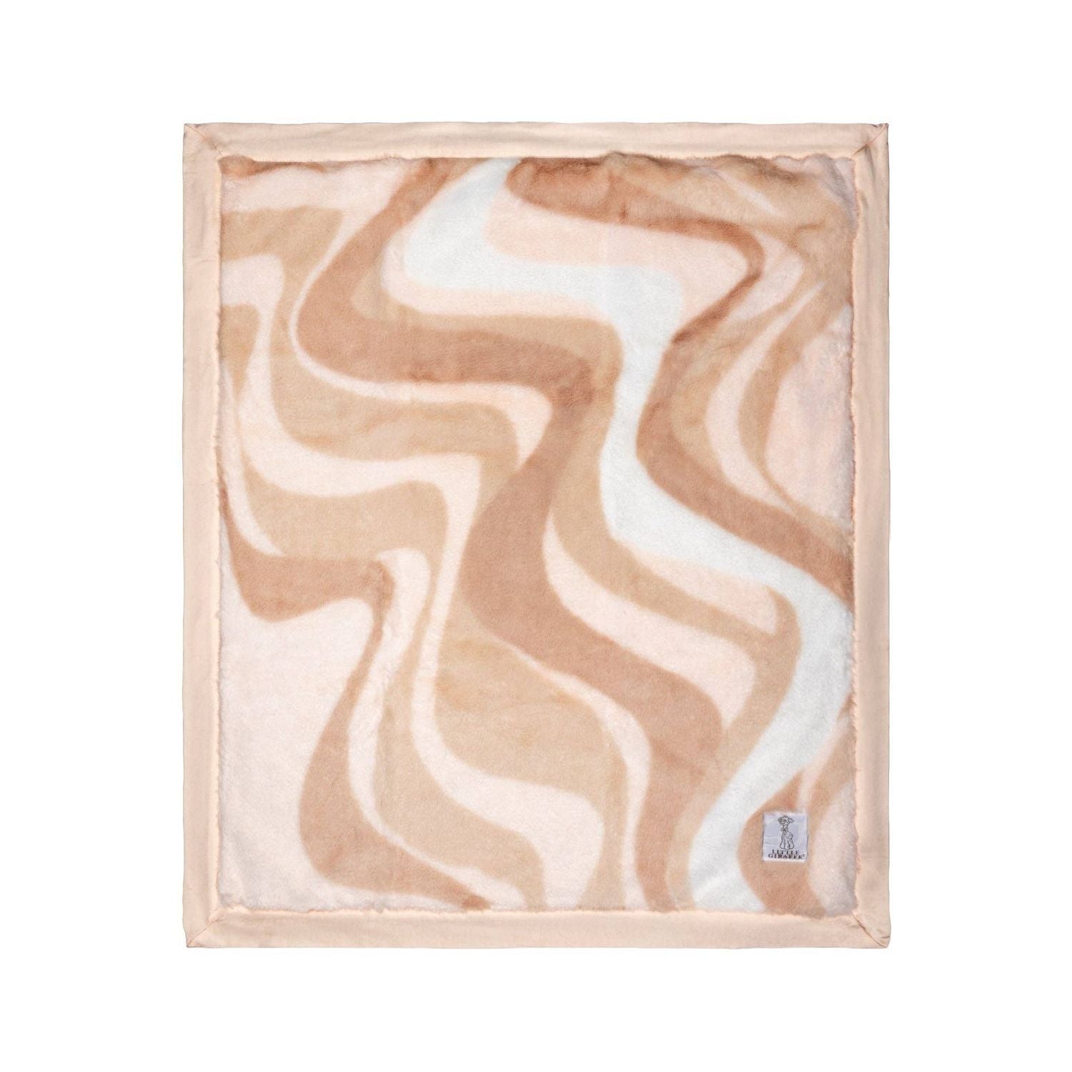 Little Giraffe Luxe™️ Coastal Calm Baby & Toddler Blanket