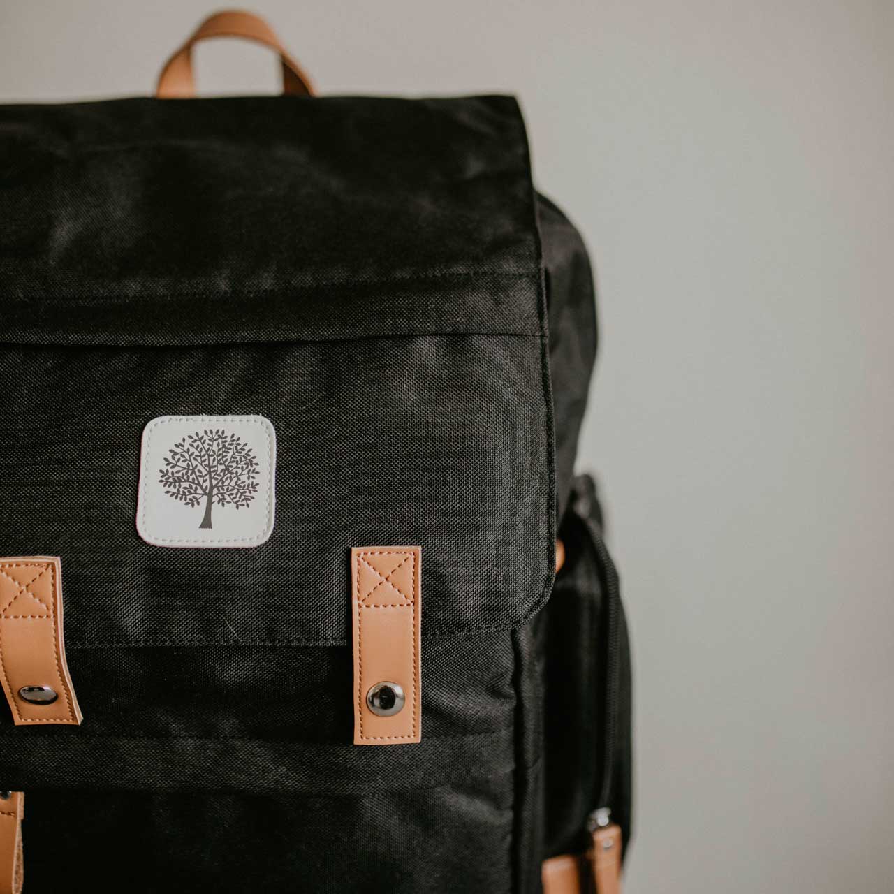Parker Baby Company Birch Bag - Diaper Backpack in Black