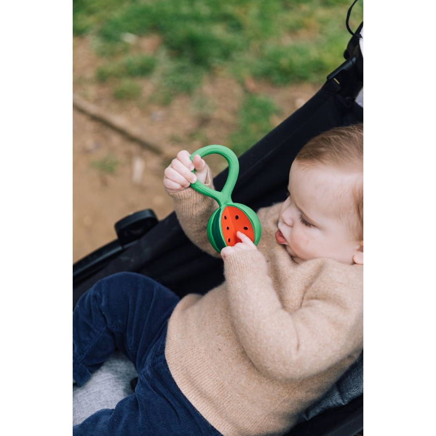 Oli & Carol Watermelon Rattle Toy