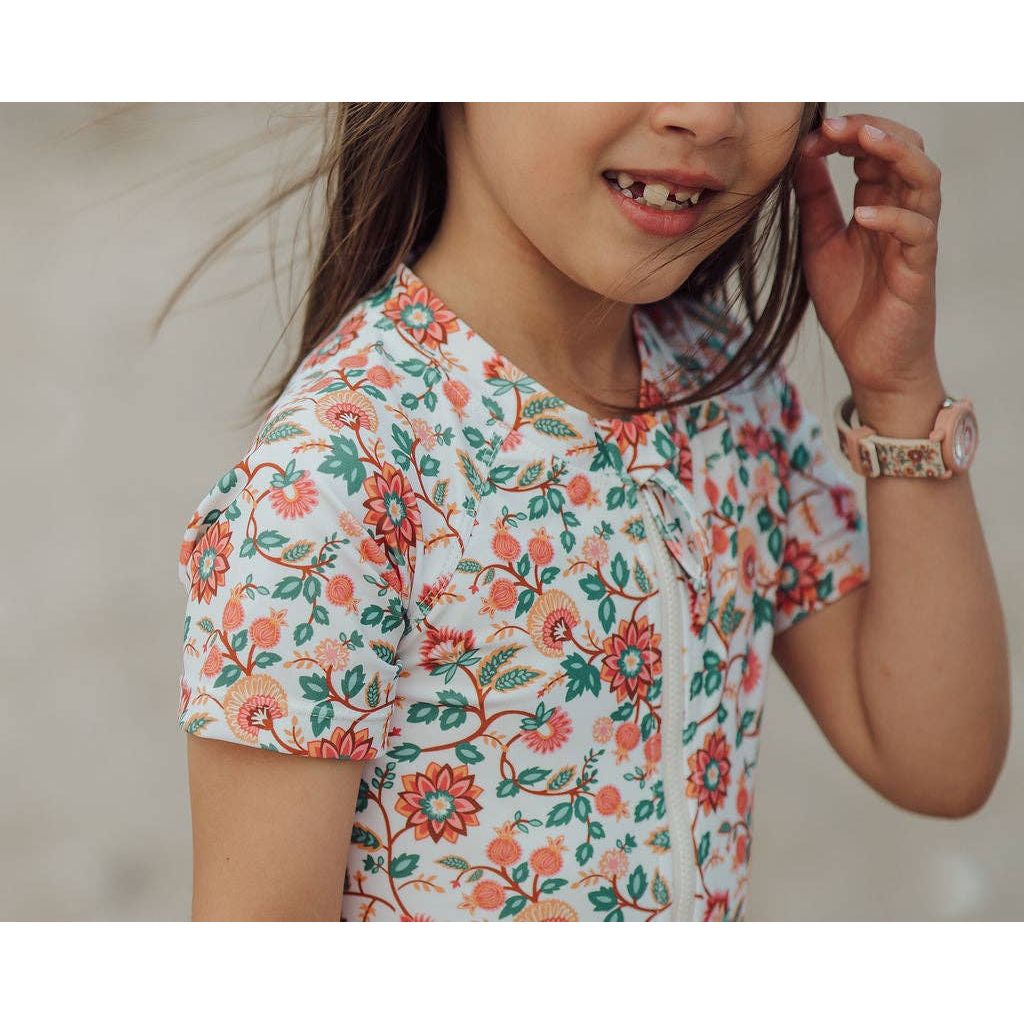 Grech & Co Classic Watch | Silicone + Stainless Steel | Lille Cottage Club: In Bloom