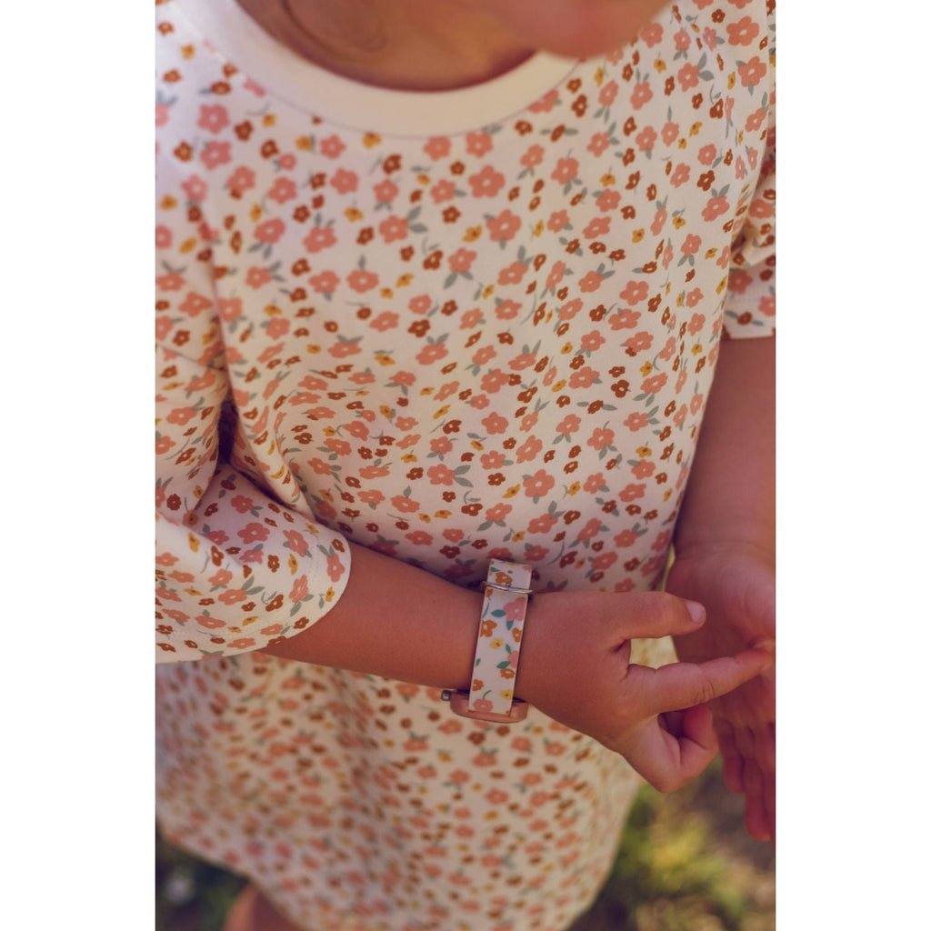 Grech & Co Classic Watches | Silicone + Stainless Steel | Lille Cottage Club: Sunset Meadow