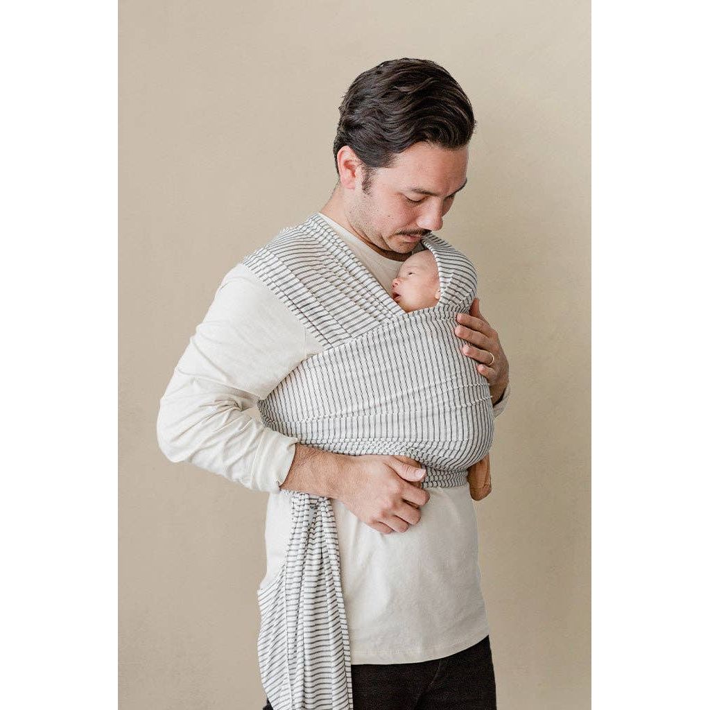 Solly Baby Wrap - Black Pinstripe
