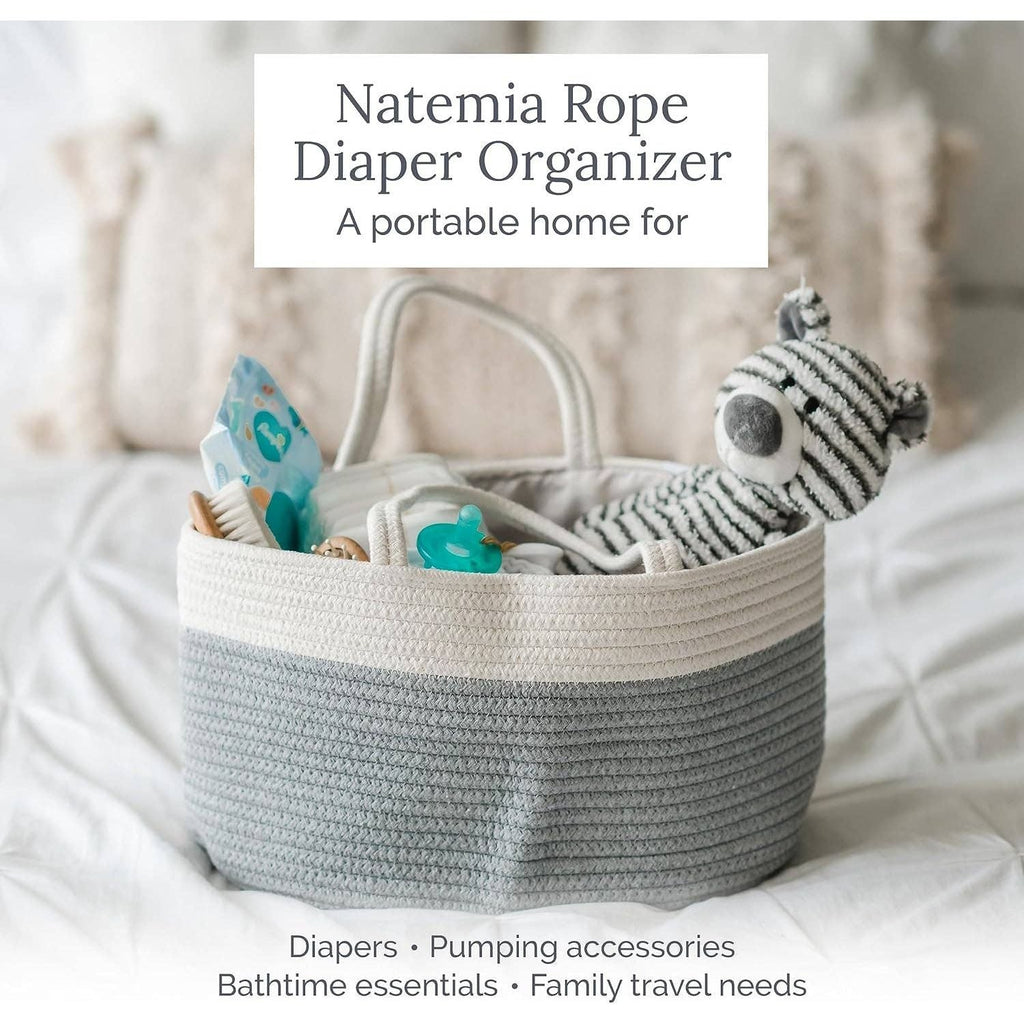 Natemia Rope Diaper Caddy