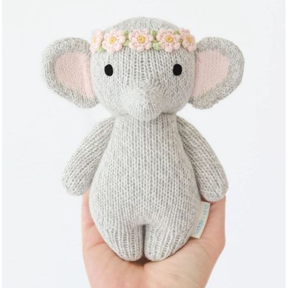 Cuddle + Kind Baby Elephant - Blush Floral