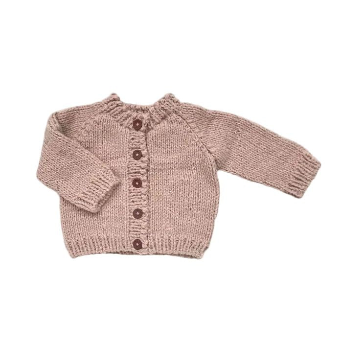 Blueberry Hill Classic Cardigan Blush