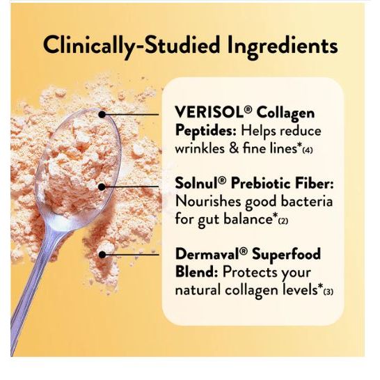 Legendairy She’s Glowing™ Collagen Peptides & Fiber Powder