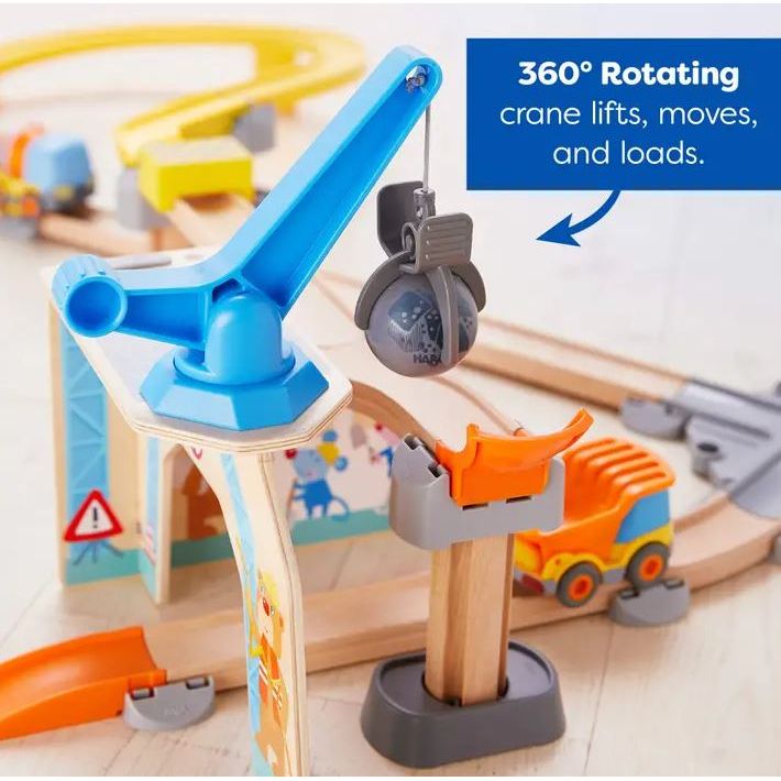 Haba Kullerbü Construction Zone Play Track Set