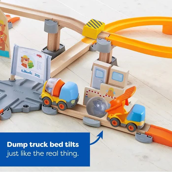 Haba Kullerbü Construction Zone Play Track Set