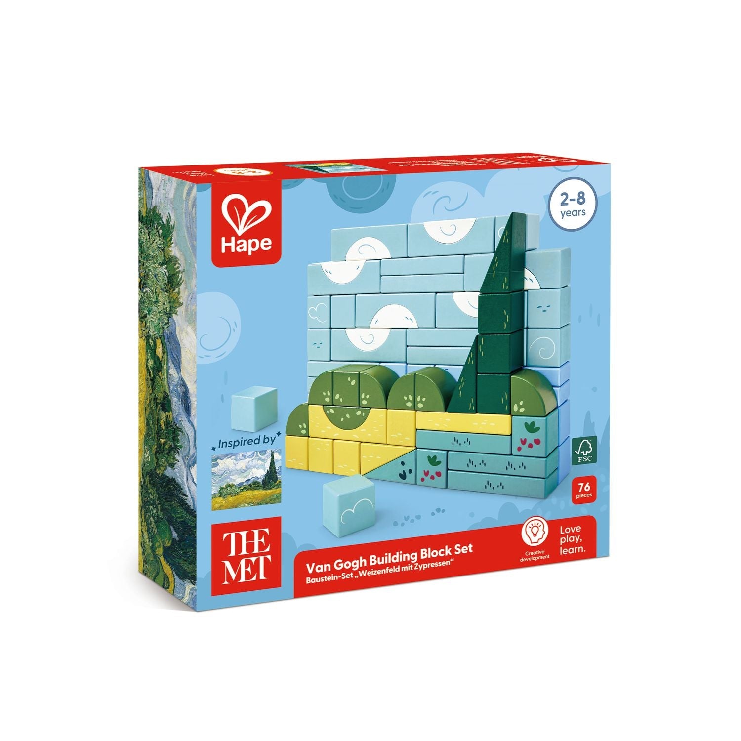 Hape - The Met - Van Gogh Building Set