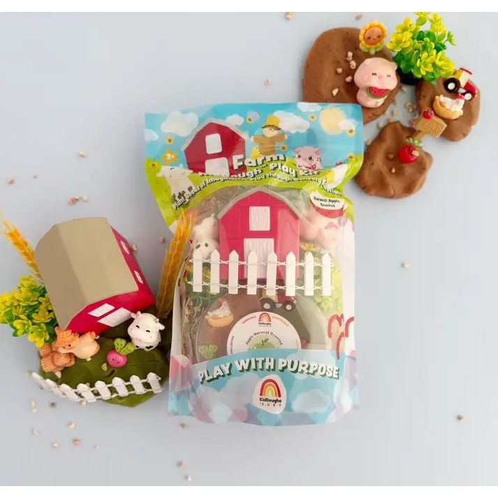 Earth Grown KidDough Play Kit- Farm