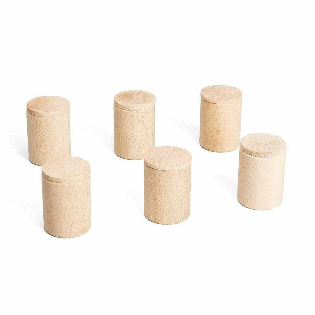 Grapat 6 Natural Cups With Covers