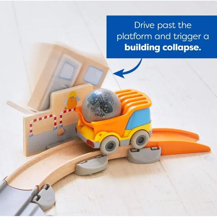 Haba Kullerbü Construction Zone Play Track Set