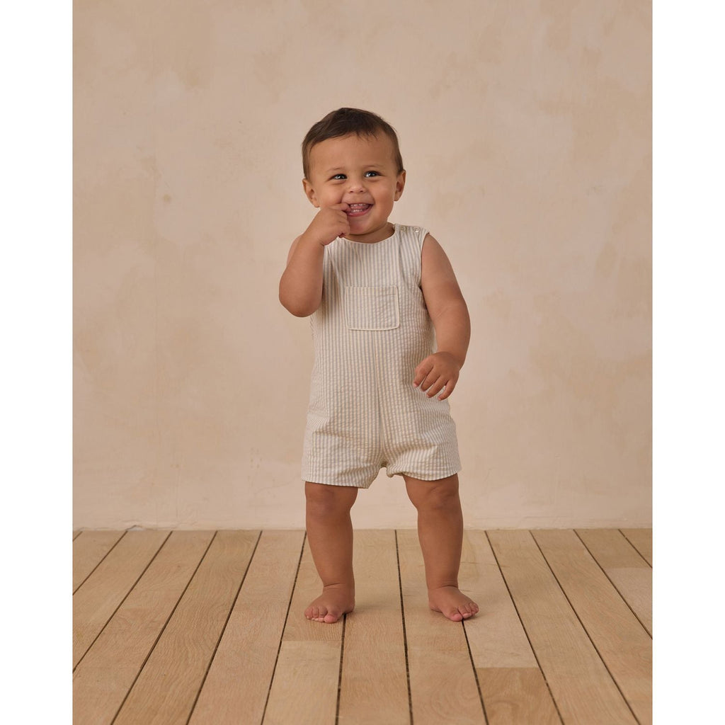 Noralee Georgie Romper- Sky Stripe