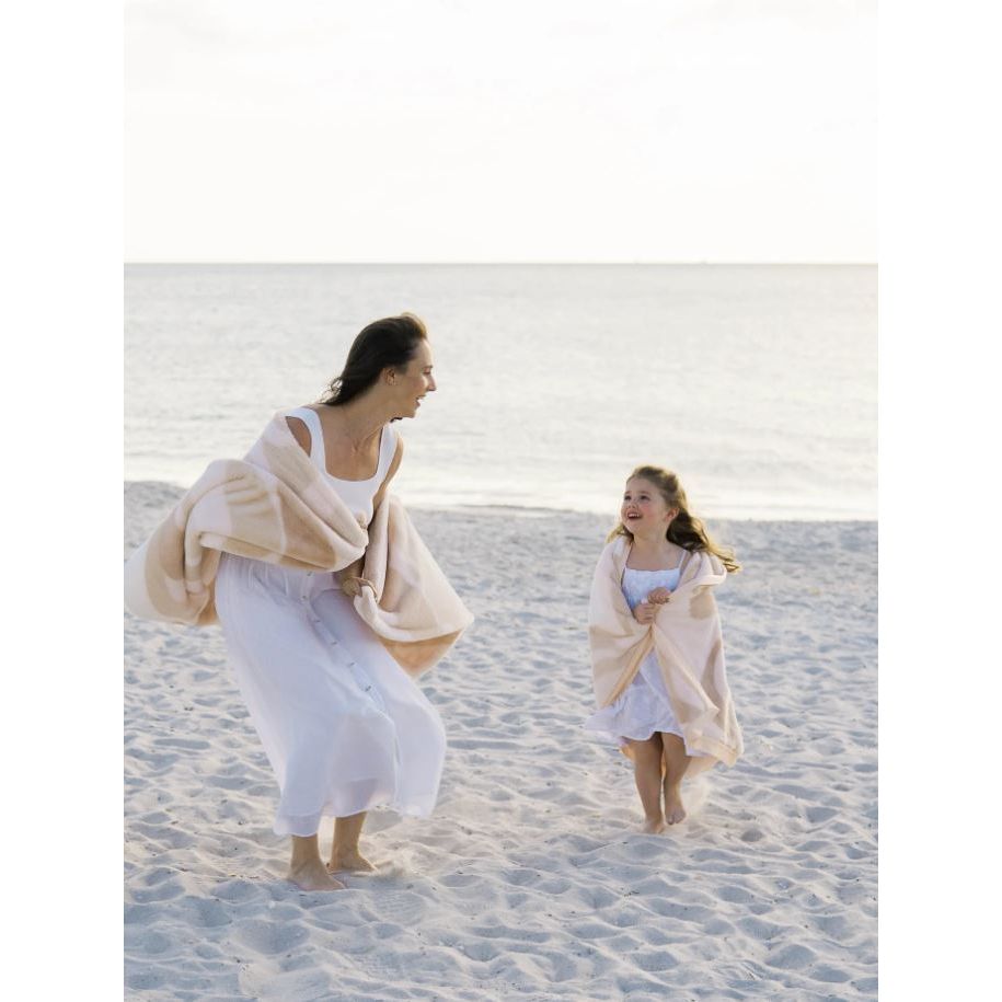 Little Giraffe Luxe™️ Coastal Calm Baby & Toddler Blanket