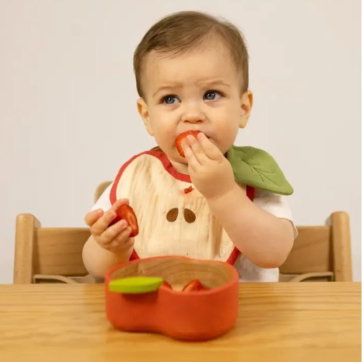 Oli & Carol Pepa the Apple Bowl & Spoon Set