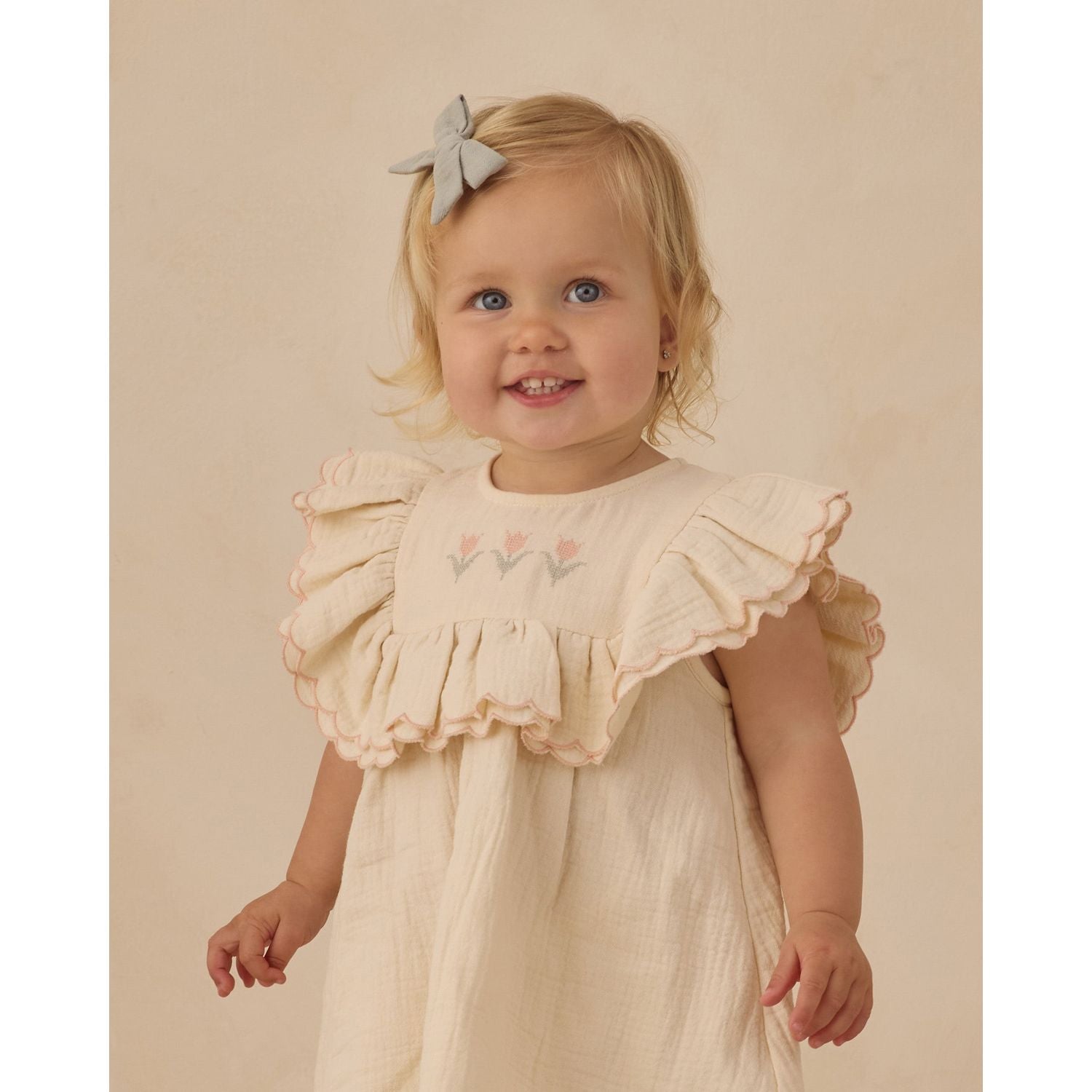 Quincy Mae Lulu Dress Natural