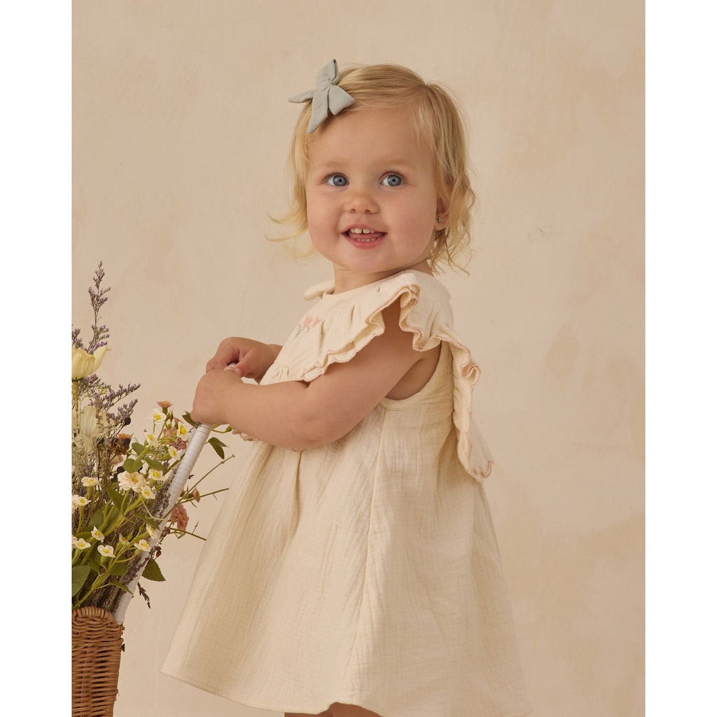 Quincy Mae Lulu Dress Natural