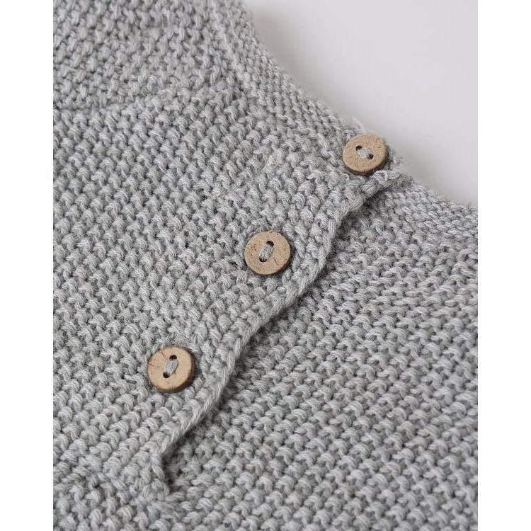 Quincy Mae Summer Knit Set- Heathered Sky
