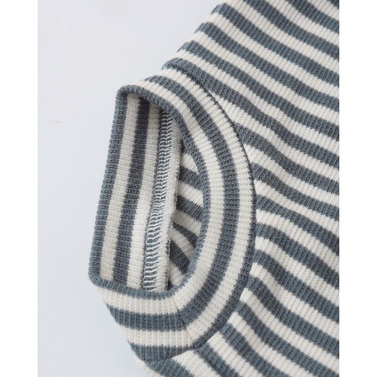 Quincy Mae Annie Dress- Ocean Stripe