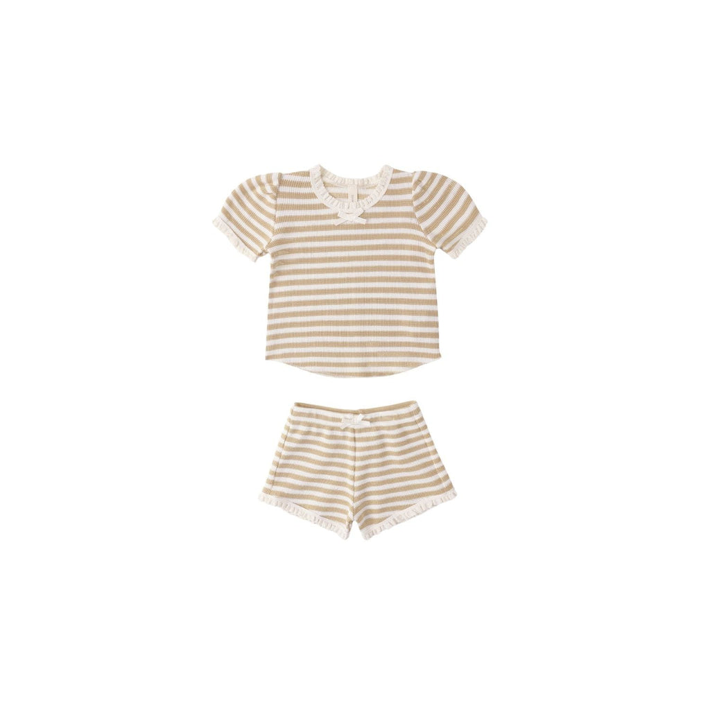 Quincy Mae Ruby Set - Butterscotch Stripe