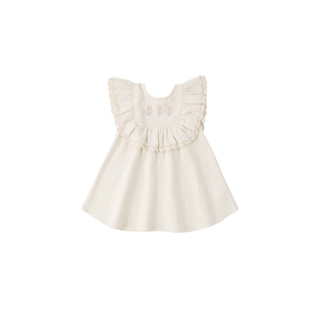 Quincy Mae Lulu Dress Natural