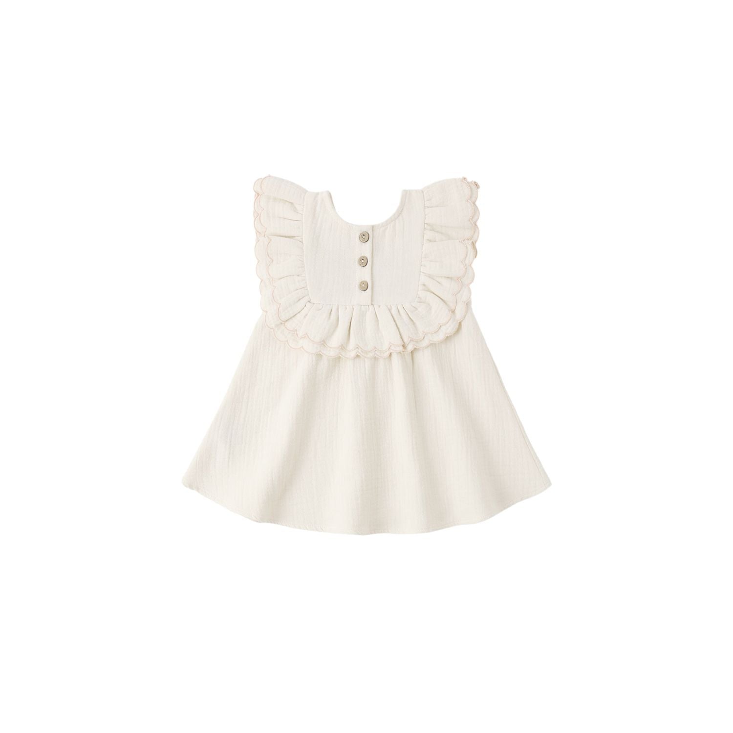 Quincy Mae Lulu Dress Natural
