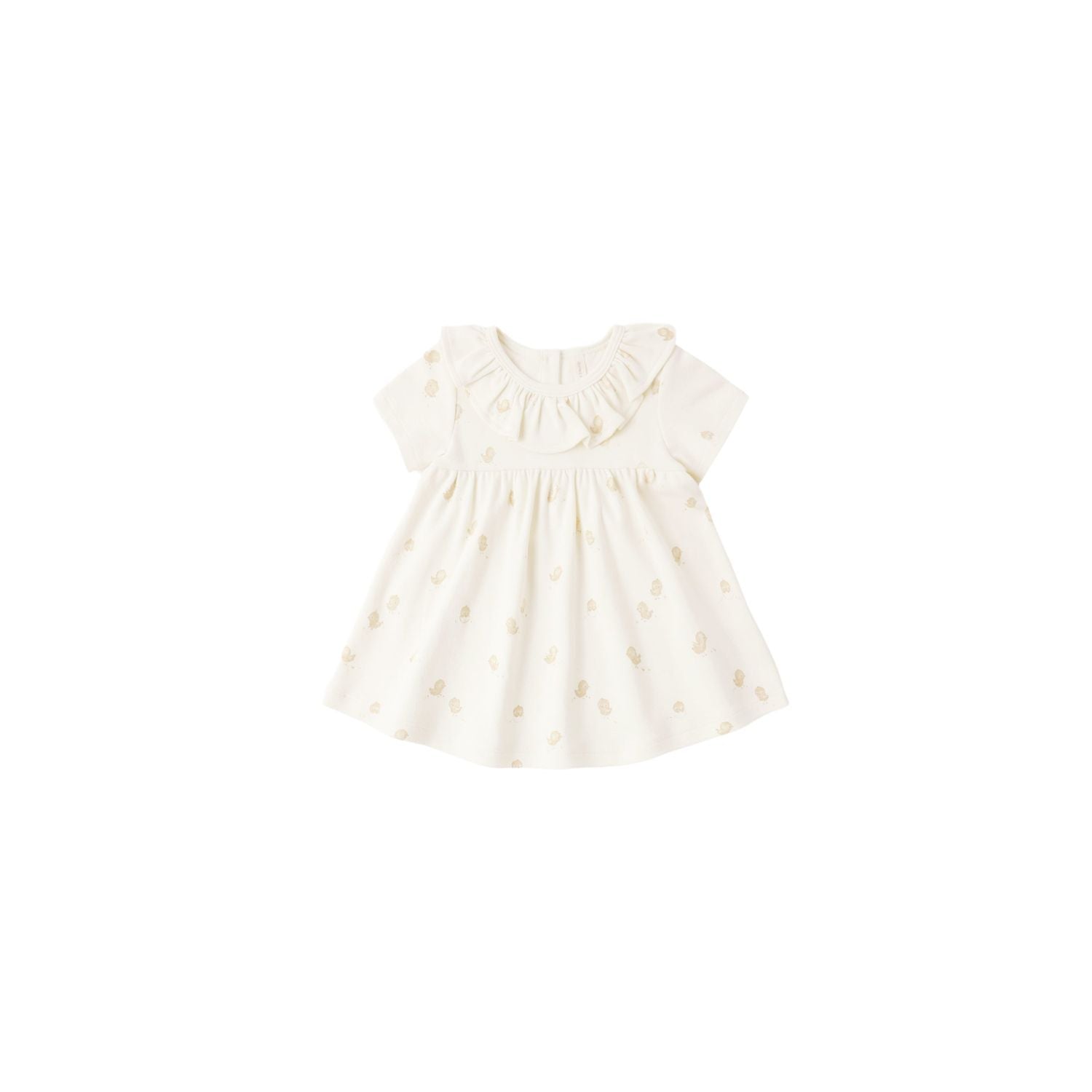 Quincy Mae Ruffle Collar Jersey Dress - Chicks