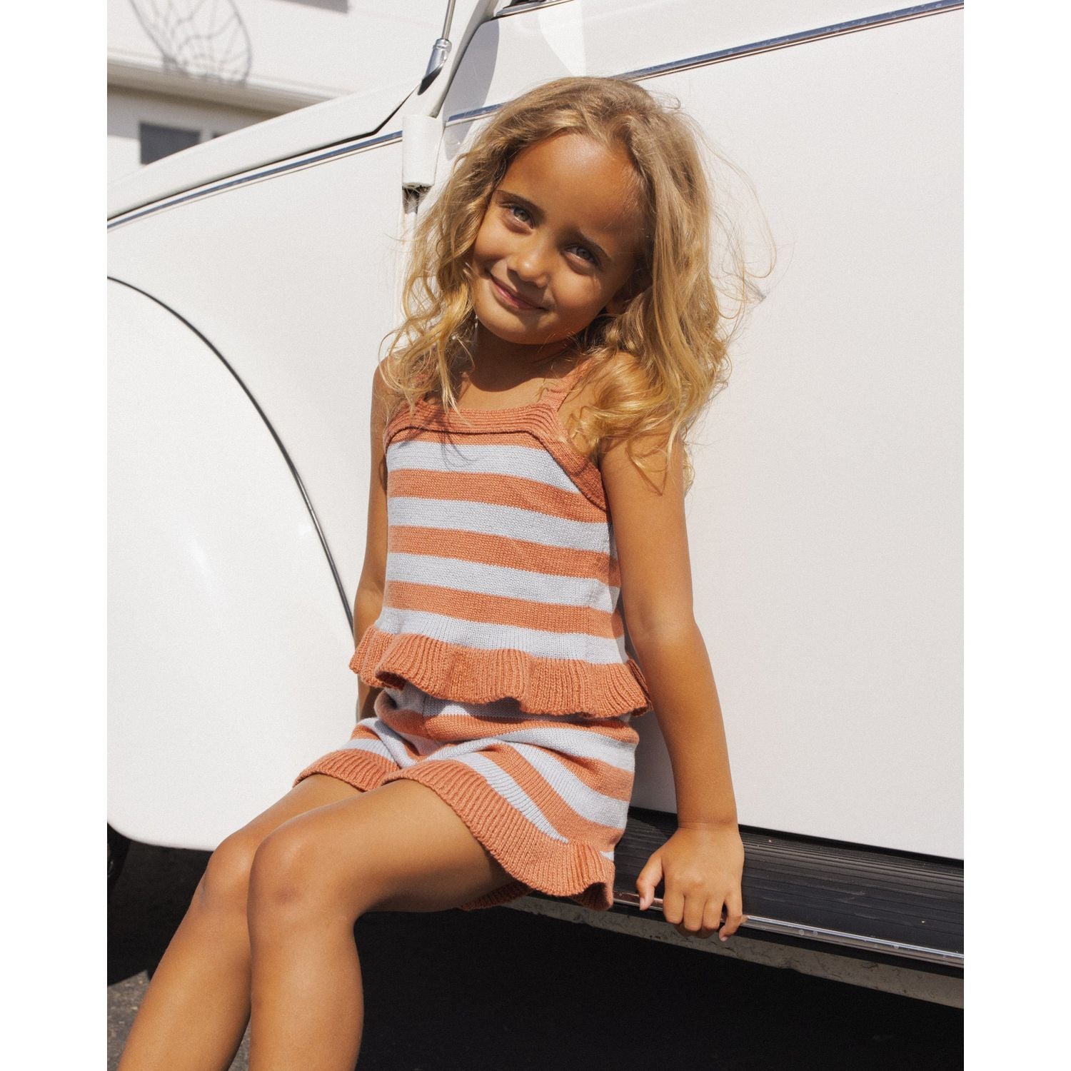 Rylee + Cru Naomi Set - Americana Stripe