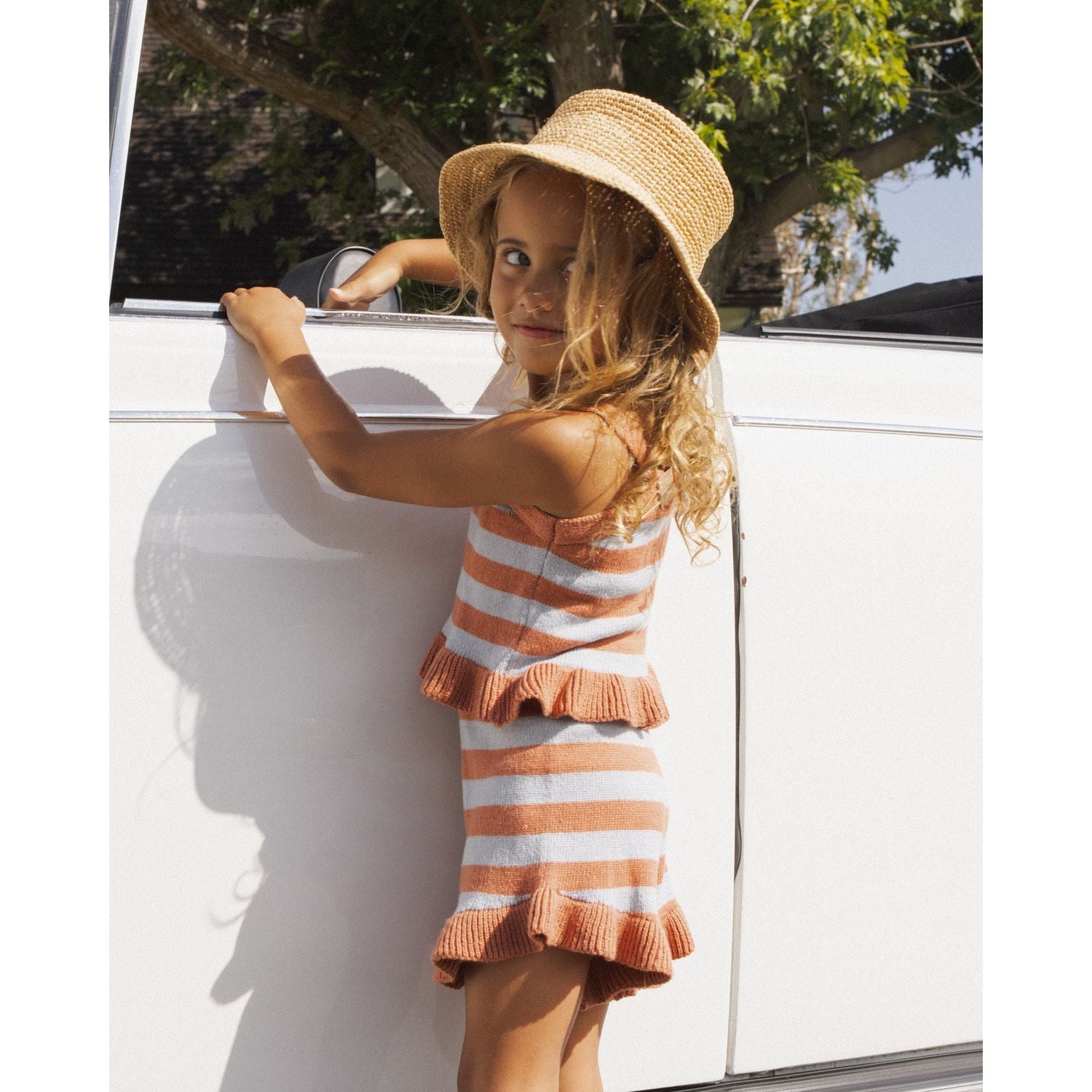 Rylee + Cru Naomi Set - Americana Stripe