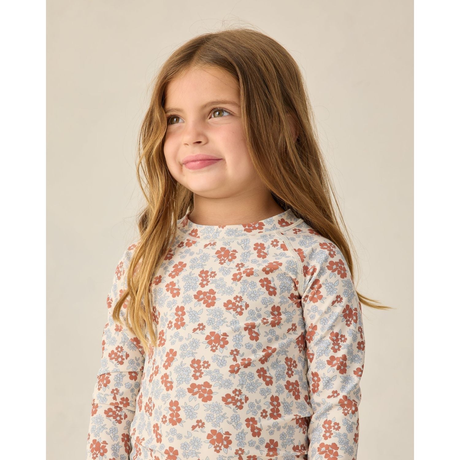 Rylee + Cru Maryn Rashguard Set - Americana Floral