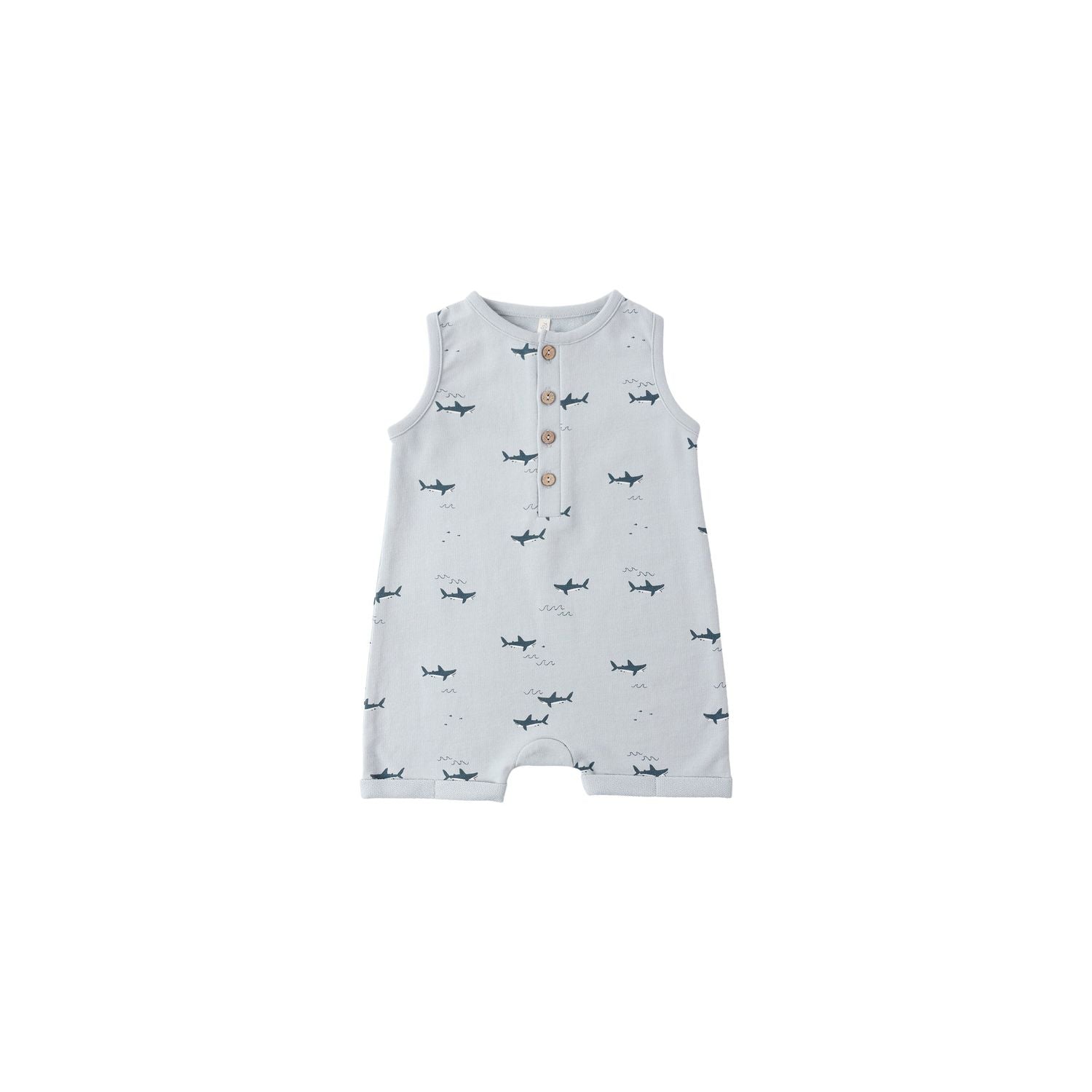 Rylee + Cru Davis Romper - Sharks