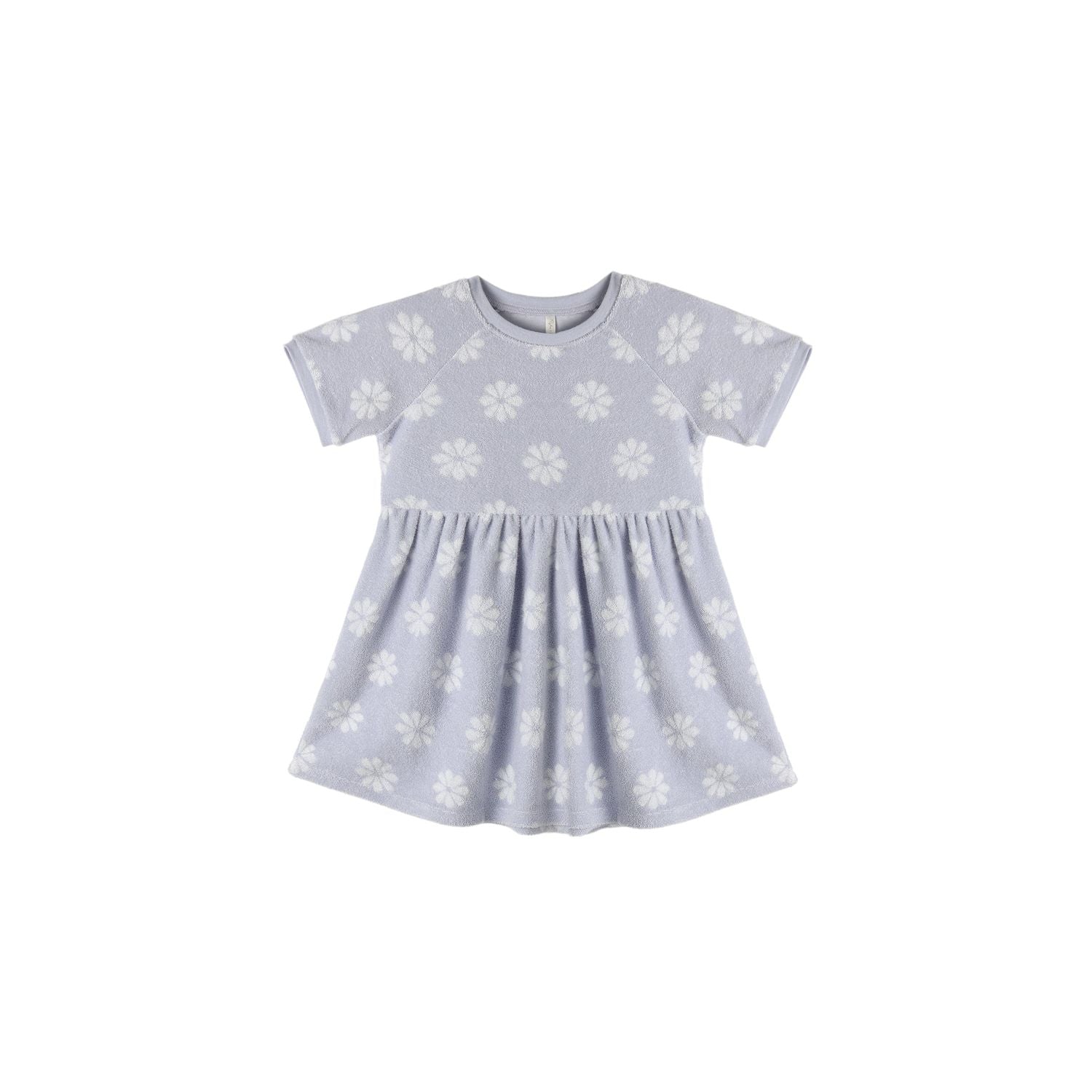 Rylee + Cru Raglan Dress - Periwinkle Daisy