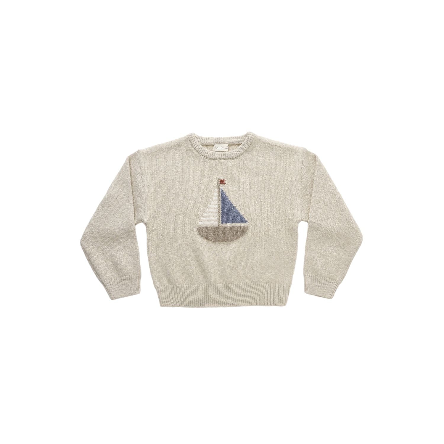 Rylee + Cru Aspen Sweater - Sailboat