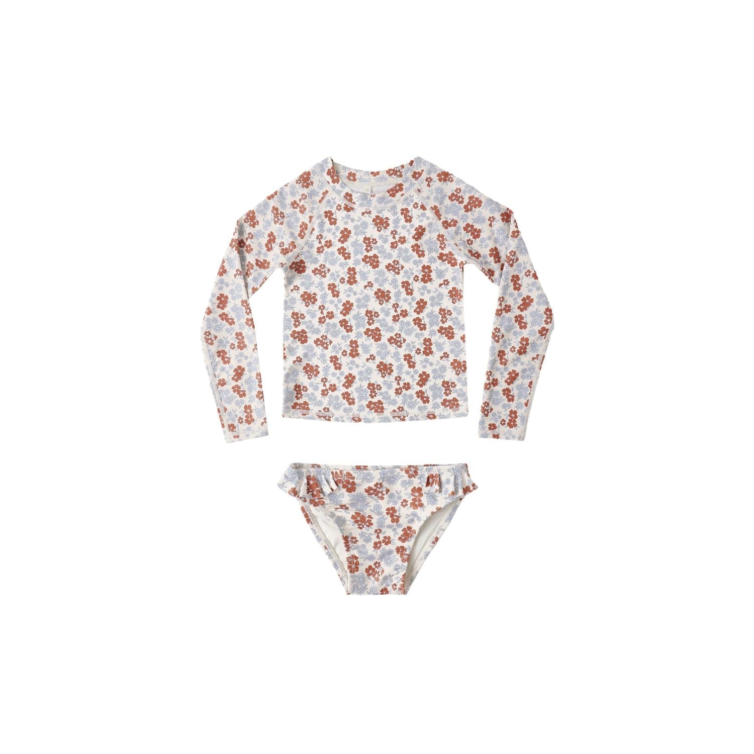Rylee + Cru Maryn Rashguard Set - Americana Floral