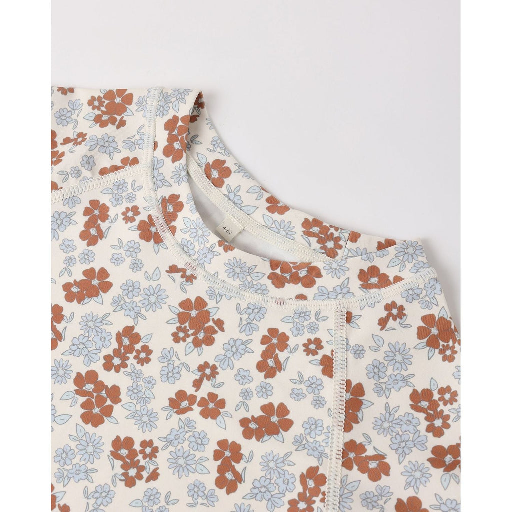 Rylee + Cru Maryn Rashguard Set - Americana Floral