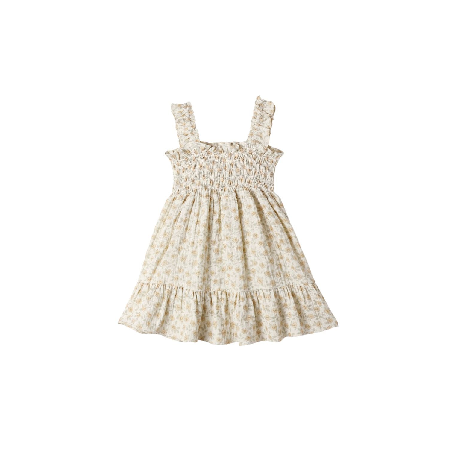 Rylee + Cru Sutton Dress - Yellow Floral