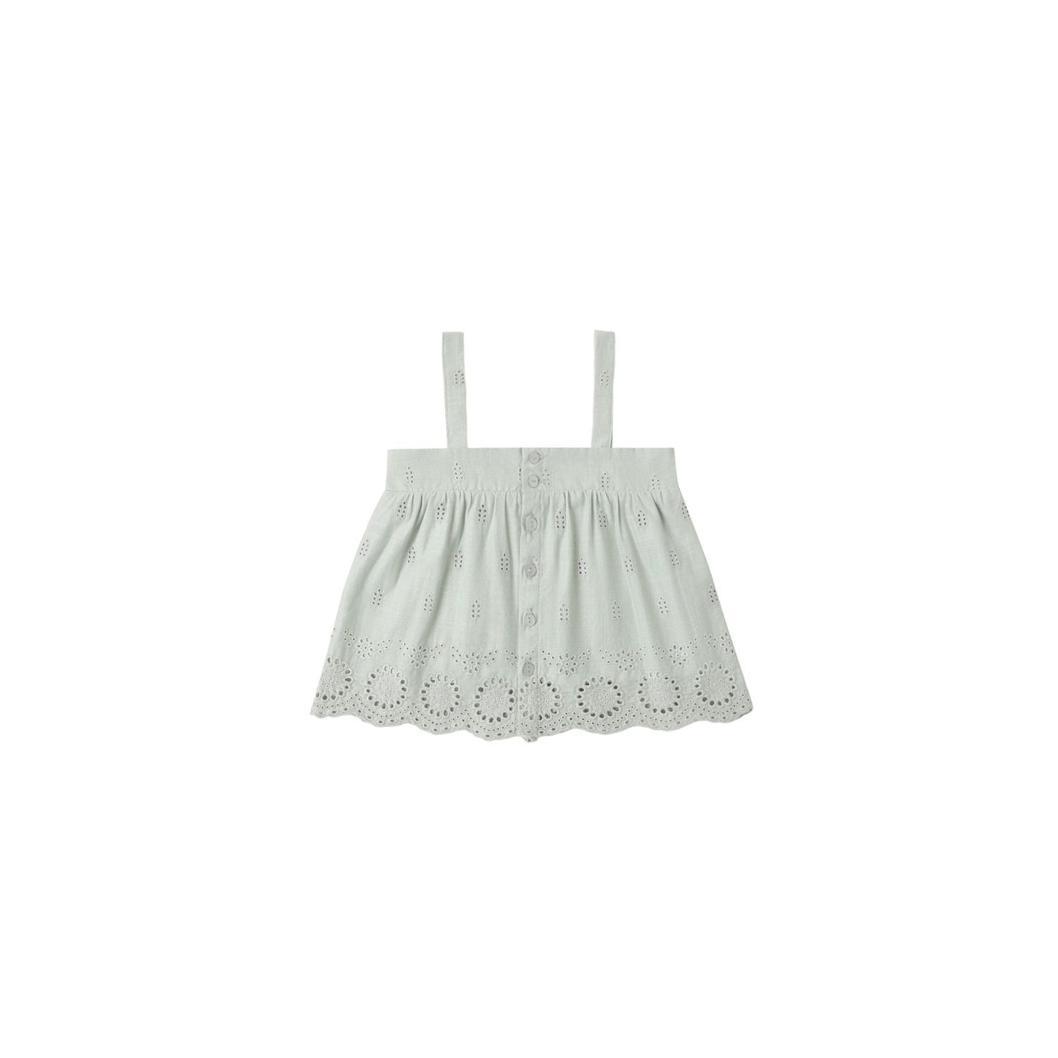 Rylee + Cru Swing Top Seafoam